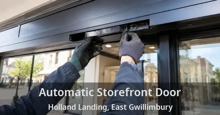 Automatic Storefront Door Holland Landing, East Gwillimbury - ON