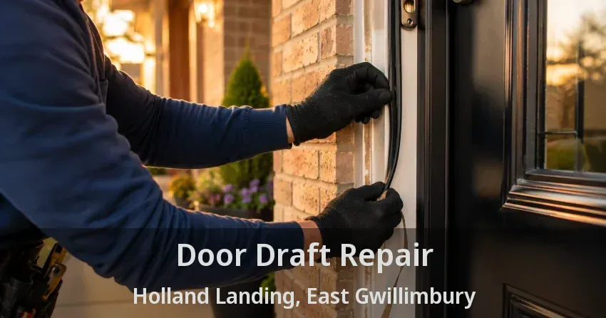 Door Draft Repair Holland Landing, East Gwillimbury - ON