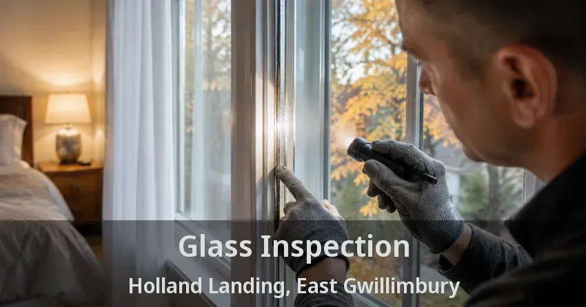 Glass Inspection Holland Landing, East Gwillimbury - ON