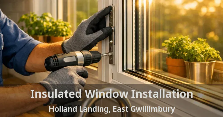 Insulated Window Installation Holland Landing, East Gwillimbury - ON