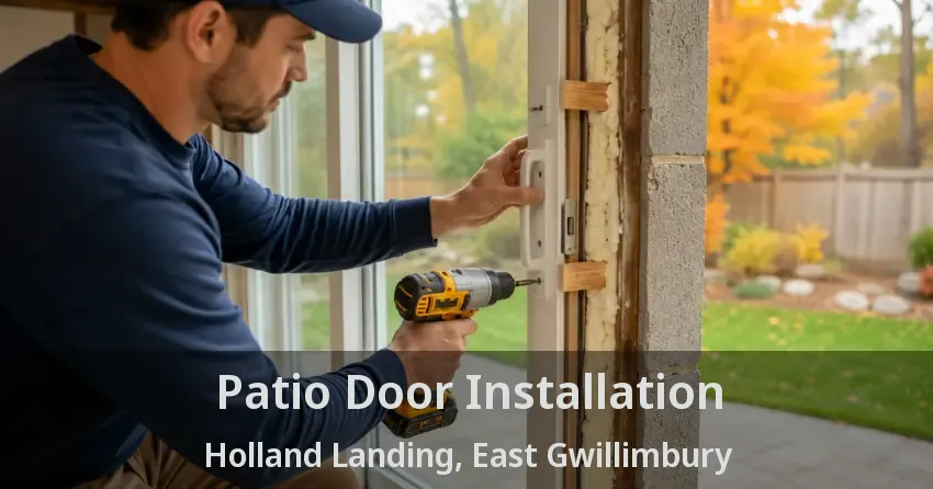 Patio Door Installation Holland Landing, East Gwillimbury - ON
