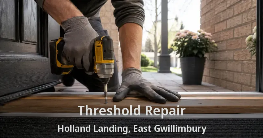 Threshold Repair Holland Landing, East Gwillimbury - ON