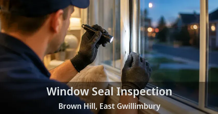 Window Seal Inspection Brown Hill, East Gwillimbury - ON