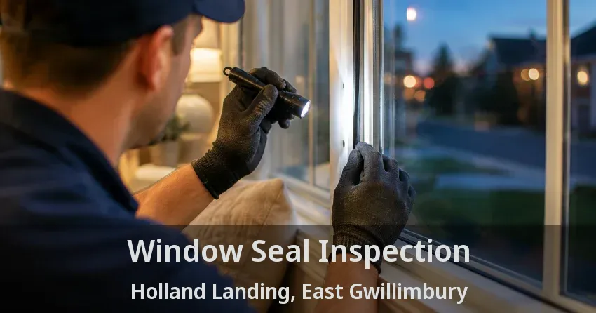 Window Seal Inspection Holland Landing, East Gwillimbury - ON