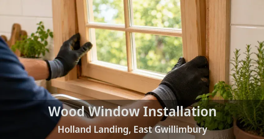 Wood Window Installation Holland Landing, East Gwillimbury - ON