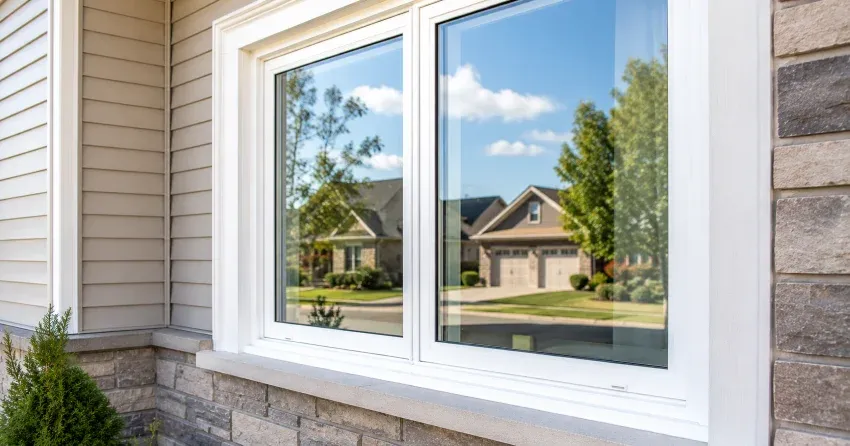 technician removing foggy insulated glass unit from window frame in Holt, East Gwillimbury